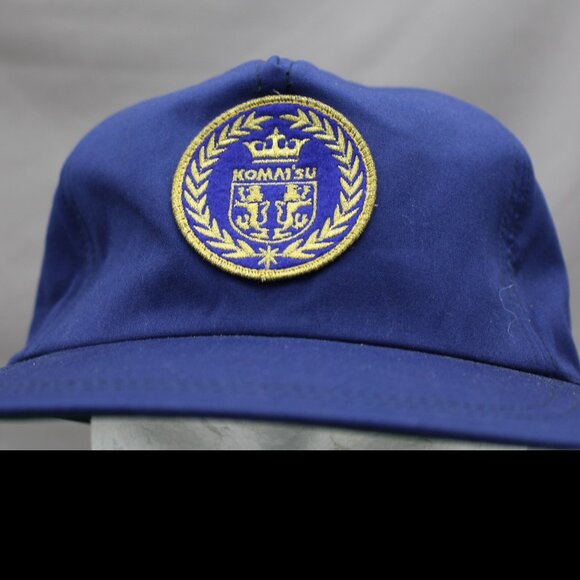 Vintage Patched Hat - Komatsu Official Logo - Adult Zipback - Picture 2 of 7
